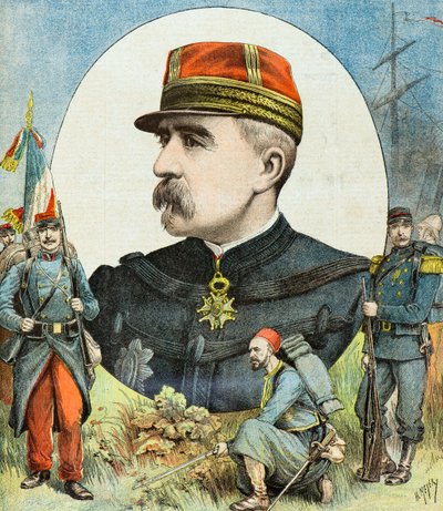 ジャック・デュシュヌ将軍の肖像 作： Henri Meyer
