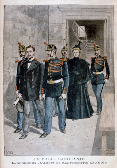 暗殺者アルバートとマルグリットデュボア、1896年 作： Henri Meyer