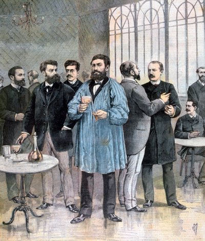 リフレッシュメントバー、フランス下院、パリ、1892 作： Henri Meyer