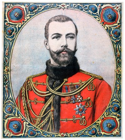 ロシアの皇帝ニコラス2世、1894年 作： Henri Meyer