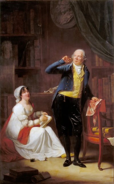 ジャック・デリルと彼の妻 作： Henri Pierre Danloux