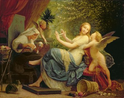 イノセンス、愛に誘われて1886 作： Henri Pierre Picou