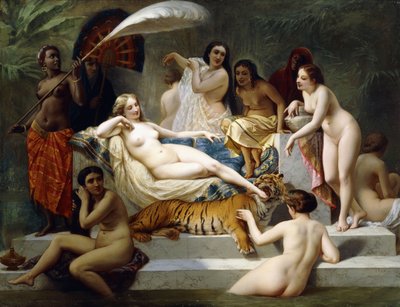 オダリスク、1858 作： Henri Pierre Picou