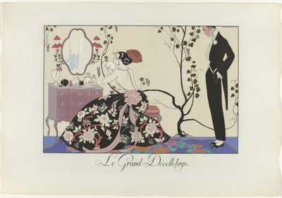 Joie de vivre: その日の幸福またはグレイセス・ア・ラ・モード The Great Decolletage (オブジェクトのタイトル) 一日の幸せか、おしゃれな恵みか（連載タイトル） 作： Henri Reidel