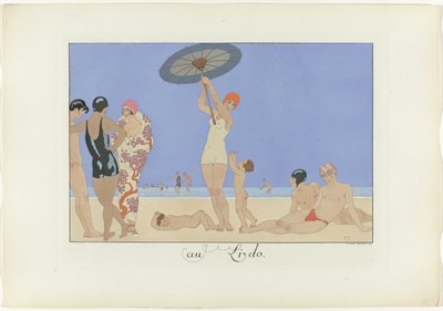リドで。 (オブジェクトのタイトル) 一日の幸せか、おしゃれな恵みか（連載タイトル） 作： Henri Reidel