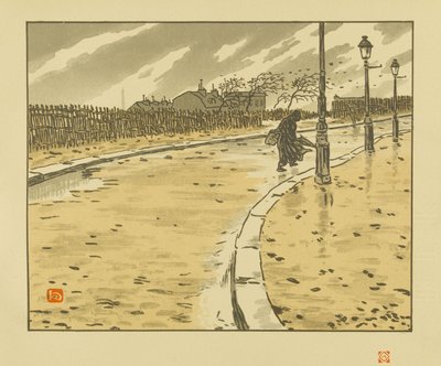  作： Henri Rivière
