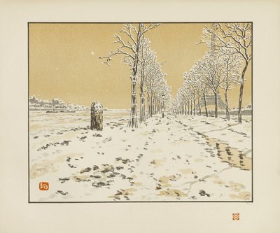 白鳥の島から［エッフェル塔三十六景］ 作： アンリ・リヴィエール