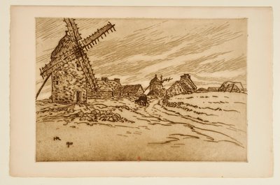 [ラ・パルーの水車] 作： Henri Rivière