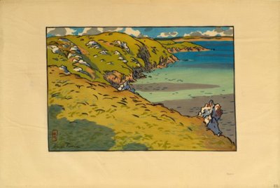 フレネ湾（サンキャスト） 作： Henri Rivière