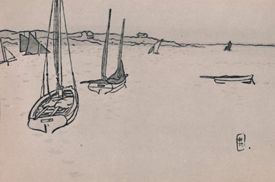 ブルトンの風景、1900年代頃、1946 作： Henri Rivière