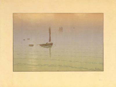海の霧 作： Henri Rivière