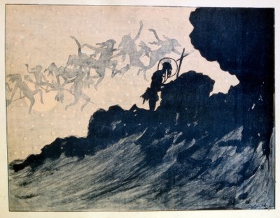 聖アントニウスの誘惑 作： Henri Rivière