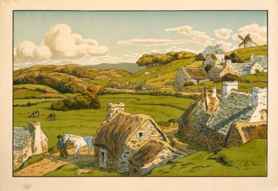 集落 作： Henri Rivière