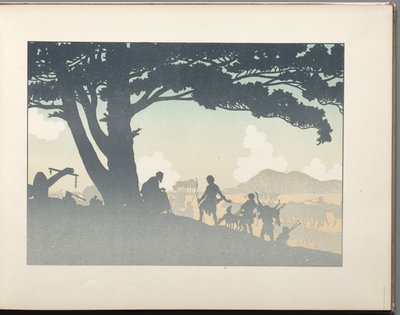 放蕩息子：9ページ 作： Henri Rivière