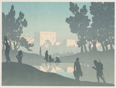さまよえるユダヤ人: 旧市街 作： Henri Rivière