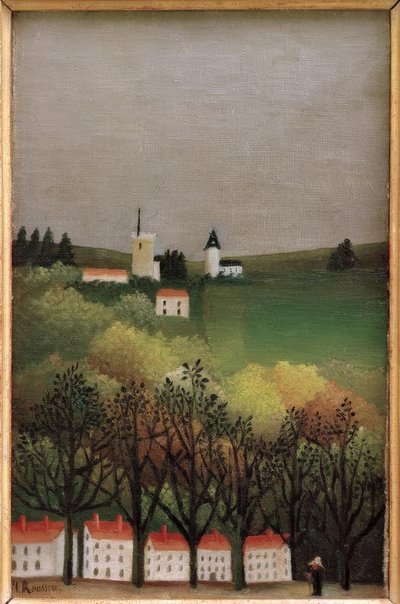 横向き 作： Henri Rousseau