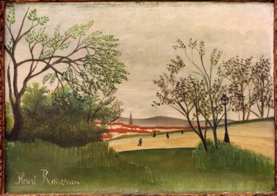 ベルタワーの風景 作： Henri Rousseau