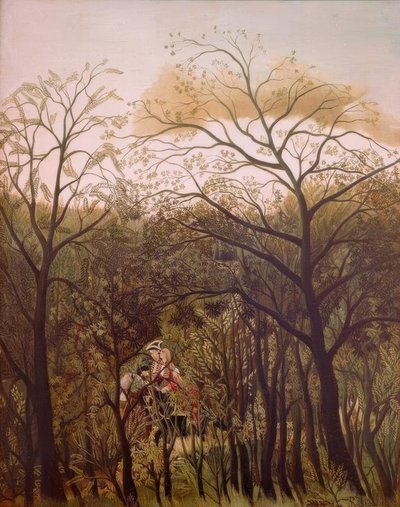 森で会いましょう 作： Henri Rousseau