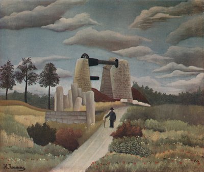 採石場、1923 作： Henri Rousseau