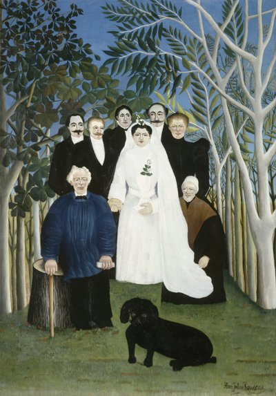 結婚パーティー 作： Henri Rousseau