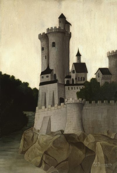 城塞 作： Henri Rousseau