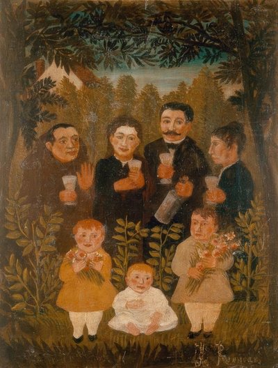 ユナイテッドファミリー 作： Henri Rousseau