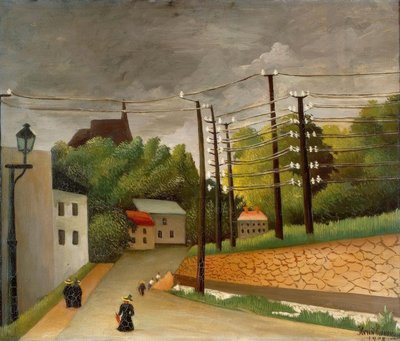 マラコフの眺め 作： Henri Rousseau