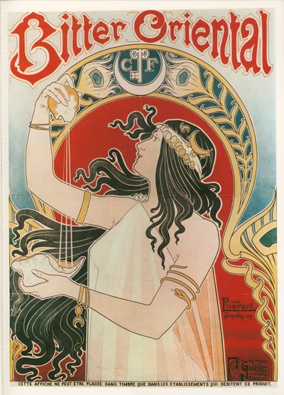 作： Henri Theodore Privat-Livemont