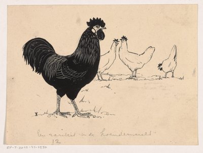 ニワトリ 作： Henri Verstijnen