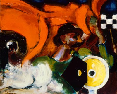 信号、1915年。 作： Henri Victor Gabriel Le Fauconnier