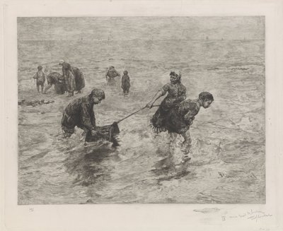 海辺の子供たち 作： Henri Wouters