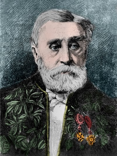 Adhemar Jean Claude Barre de Saint-Venantの肖像 作： Henri after Dochy