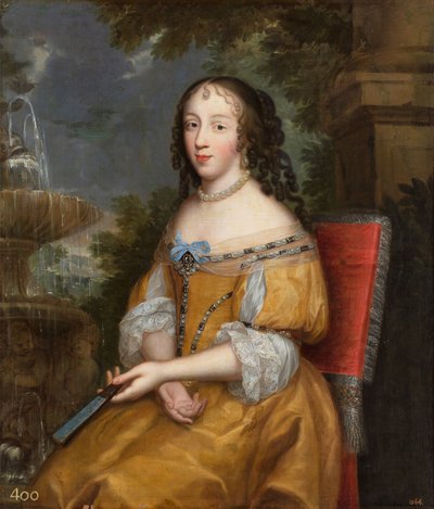 「オルレアン公爵夫人イザベル・デ・ギサ 作： Henri and Charles Beaubrun