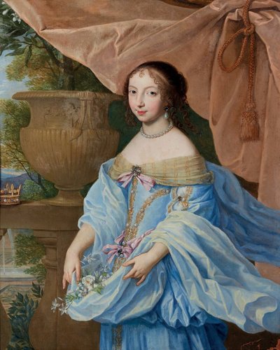 コンティ公妃マリー・マルティナッツィの肖像画「と言われている 作： Henri and Charles Beaubrun