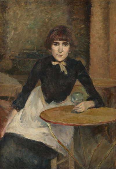 バスティーユにて（ジャンヌ・ウェンツ） 作： Henri de Toulouse-Lautrec
