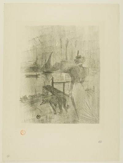 さようなら 作： Henri de Toulouse-Lautrec