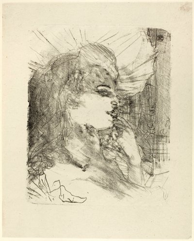Treize Lithographys の Anna Held 作： Henri de Toulouse-Lautrec