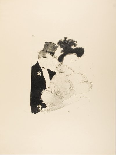 コンサートで 作： Henri de Toulouse-Lautrec