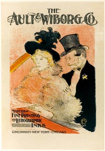 コンサートで 作： Henri de Toulouse-Lautrec