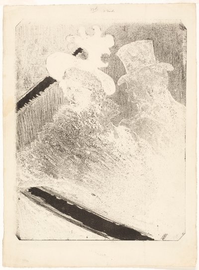 コンサートで 作： Henri de Toulouse-Lautrec
