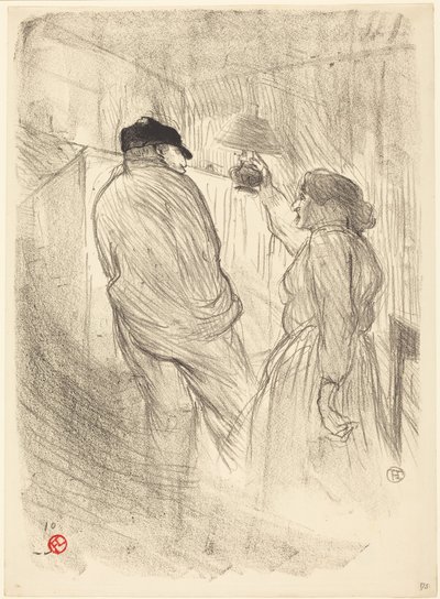  作： Henri de Toulouse-Lautrec