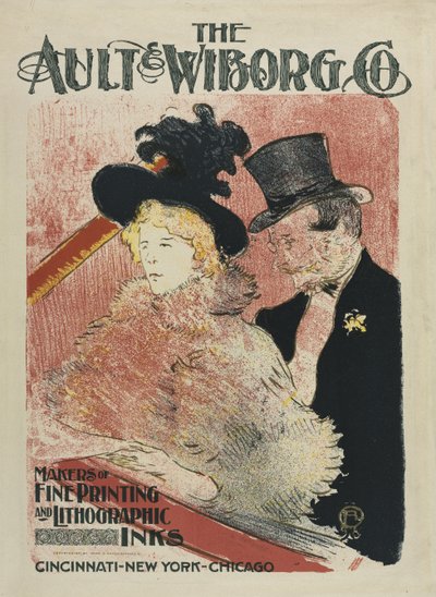 コンサート 作： Henri de Toulouse-Lautrec