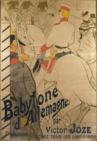 ドイツのバビロン 作： Henri de Toulouse-Lautrec