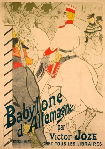 ドイツのバビロン 作： Henri de Toulouse-Lautrec