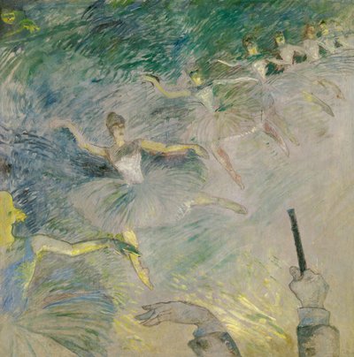 バレエダンサー 作： Henri de Toulouse Lautrec