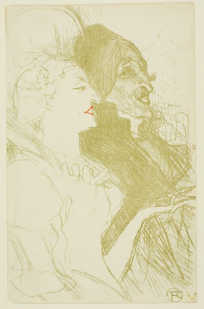 カーニバル 作： Henri de Toulouse-Lautrec