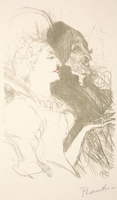 カーニバル 作： Henri de Toulouse Lautrec