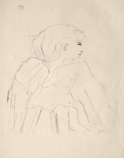 カッシーブ 作： Henri de Toulouse-Lautrec