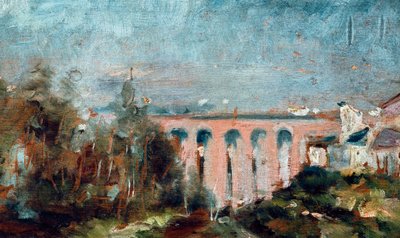 アルビのカステルヴィエル高架橋 作： Henri de Toulouse Lautrec