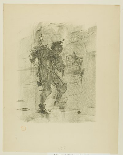 デジレ・ディオーのメロディーより クリスマス・バラード 作： Henri de Toulouse-Lautrec